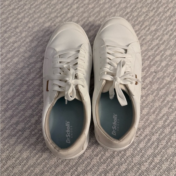 Dr Scholl’s Time Off Women’s White Low-Top Sneakers - Picture 3 of 5